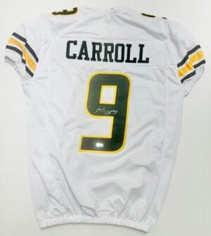 MARCUS CARROLL SIGNED CUSTOM GAME CUT JERSEY MISSOURI TIGERS MIZZOU BAS K136