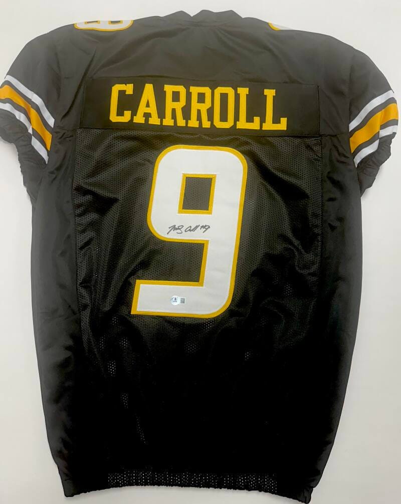 MARCUS CARROLL SIGNED CUSTOM GAME CUT JERSEY MISSOURI TIGERS AUTOGRAPH BAS J023