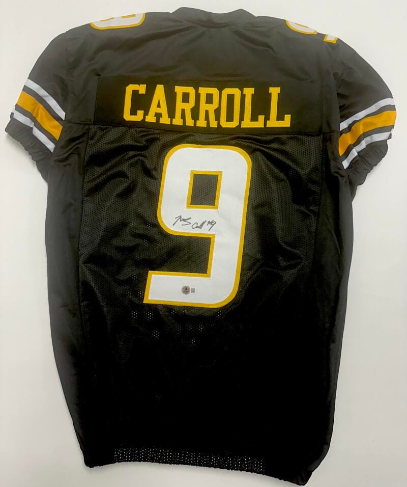 MARCUS CARROLL SIGNED CUSTOM GAME CUT JERSEY MISSOURI TIGERS AUTOGRAPH BAS K020