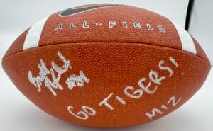 BRETT NORFLEET SIGNED NIKE FOOTBALL MISSOURI TIGERS MIZZOU AUTOGRAPH BAS K060