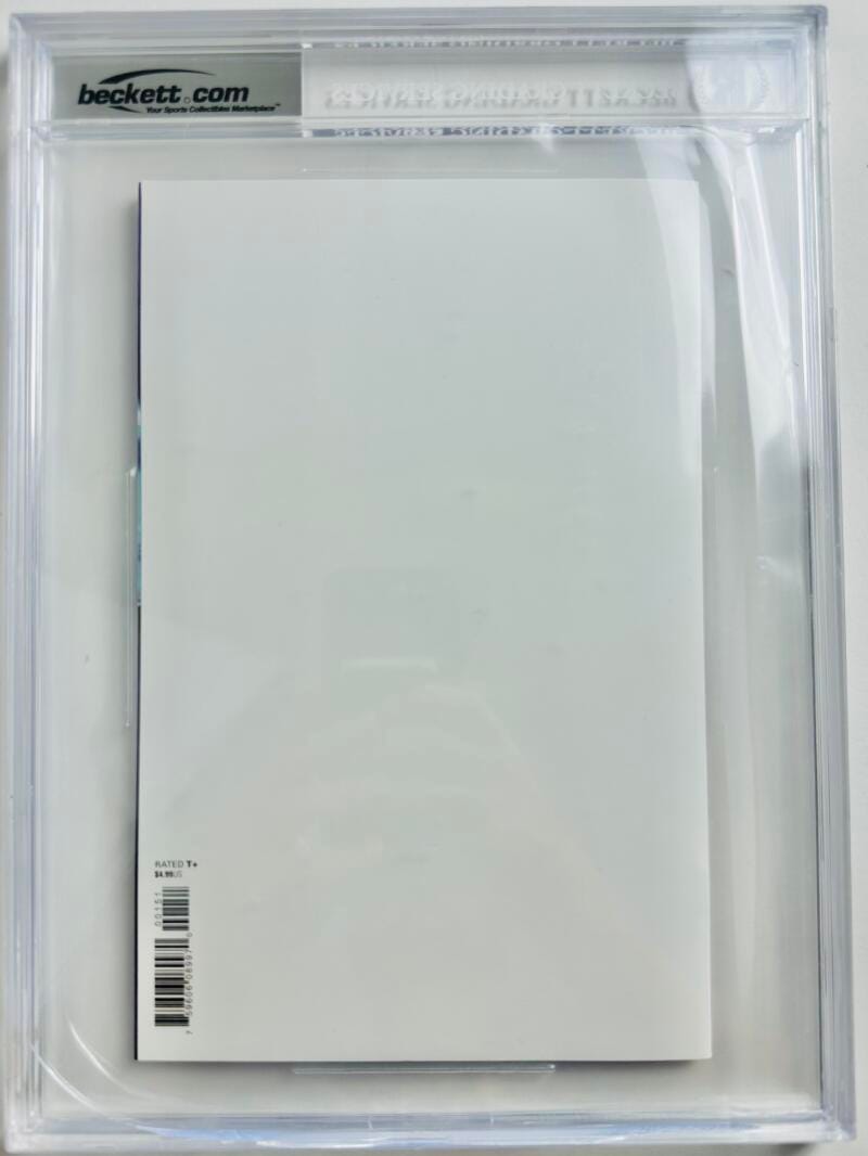 Sam De La Rosa Signed Venom 1 Blank Sketch Variant Comic Book Bas 10 Slabbed 6 - Image 2
