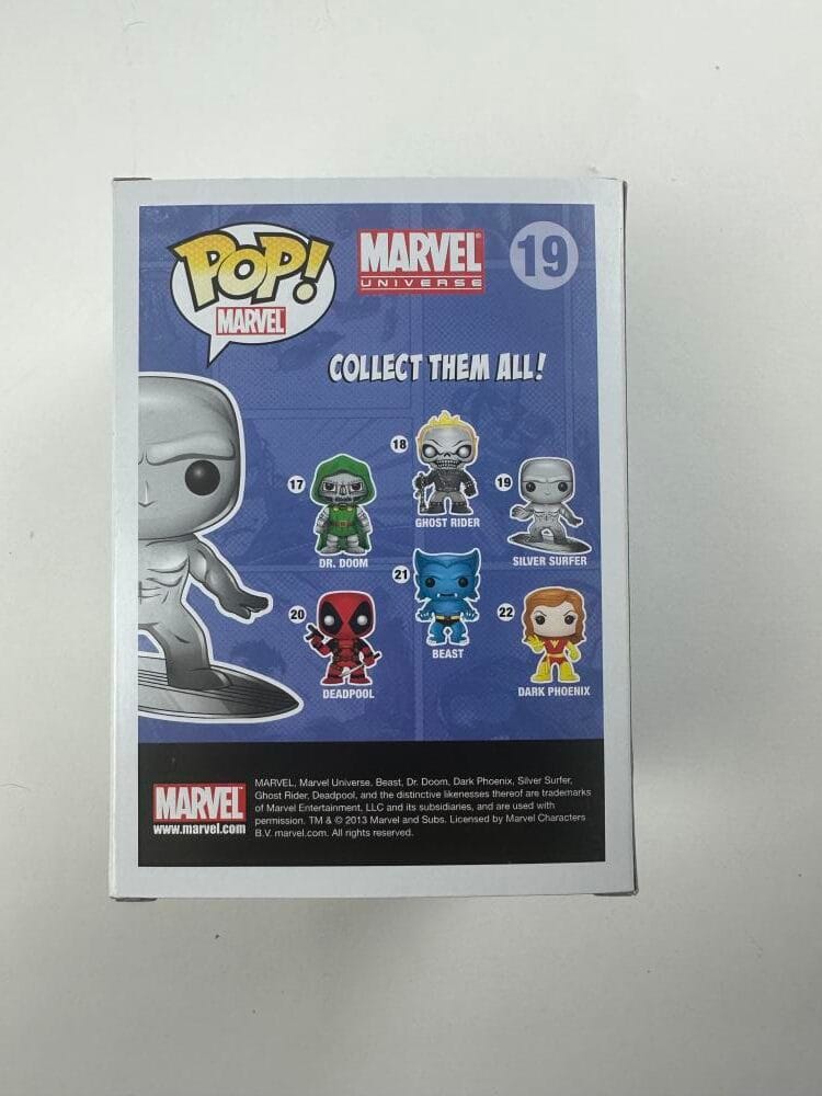 DOUG JONES SIGNED SILVER SURFER FUNKO POP VINYL 19 AUTOGRAPH MARVEL BAS 325 - Image 3