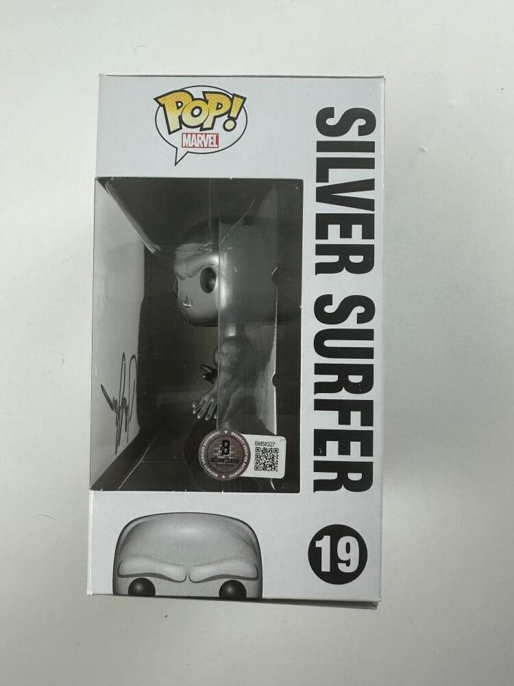 DOUG JONES SIGNED SILVER SURFER FUNKO POP VINYL 19 AUTOGRAPH MARVEL BAS 327 - Image 2