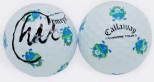 CHARLEY HULL SIGNED KROGER QUEEN CITY CHAMPIONSHIP GOLF BALL EUROPE AUTOGRAPH J1