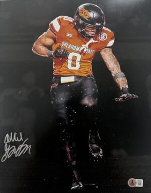 OLLIE GORDON SIGNED OKLAHOMA STATE COWBOYS 11X14 PHOTO AUTOGRAPH BAS J249