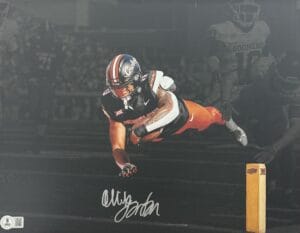 OLLIE GORDON SIGNED OKLAHOMA STATE COWBOYS 11X14 PHOTO AUTOGRAPH BAS J255