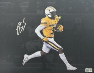 LUTHER BURDEN SIGNED 11X14 PHOTO MISSOURI TIGERS MIZZOU AUTOGRAPH BAS J649