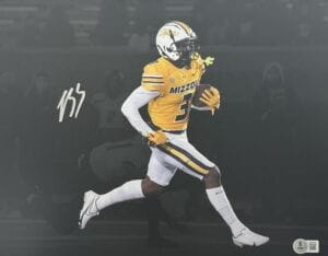 LUTHER BURDEN SIGNED 11X14 PHOTO MISSOURI TIGERS MIZZOU AUTOGRAPH BAS J648