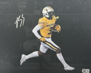 LUTHER BURDEN SIGNED 11X14 PHOTO MISSOURI TIGERS MIZZOU AUTOGRAPH BAS J645