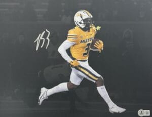LUTHER BURDEN SIGNED 11X14 PHOTO MISSOURI TIGERS MIZZOU AUTOGRAPH BAS J644