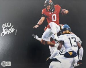 OLLIE GORDON SIGNED OKLAHOMA STATE COWBOYS 8X10 PHOTO AUTOGRAPH BAS J361