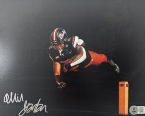 OLLIE GORDON SIGNED OKLAHOMA STATE COWBOYS 8X10 PHOTO AUTOGRAPH BAS J369