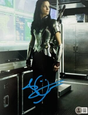 JAIMIE ALEXANDER SIGNED THOR LADY SIFF 8X10 PHOTO MARVEL AUTOGRAPH BAS 800