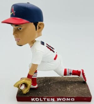 KOLTEN WONG ST LOUIS CARDINALS BOBBLEHEAD 9/29/2021 SGA NIB WORLD SERIES K2