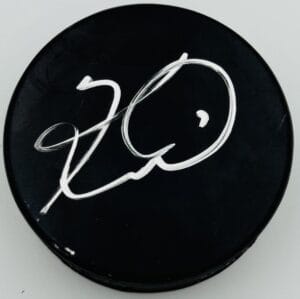 KEITH TKACHUK SIGNED HOCKEY PUCK ST LOUIS BLUES TEAM USA AUTOGRAPH COA J1