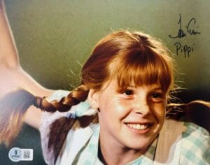 TAMI ERIN SIGNED PIPPI LONGSTOCKING 8X10 PHOTO AUTOGRAPH BECKETT COA BAS 896