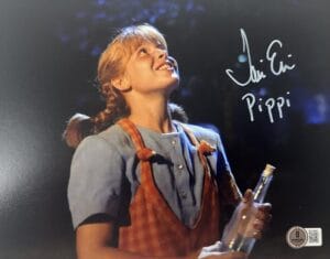 TAMI ERIN SIGNED PIPPI LONGSTOCKING 8X10 PHOTO AUTOGRAPH BECKETT COA BAS 894