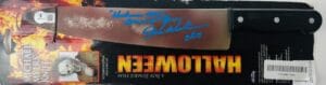 JAMES JIM WINBURN SIGNED HALLOWEEN KNIFE MICHAEL MYERS AUTOGRAPH COA BAS 976