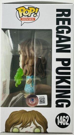 Linda Blair Signed Regan Puking Funko Pop 1462 The Exorcist Autograph Bas K706