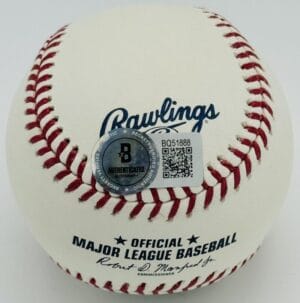 AARON NOLA SIGNED 2015 FUTURES GAME BASEBALL PHILADELPHIA PHILLIES BECKETT J88