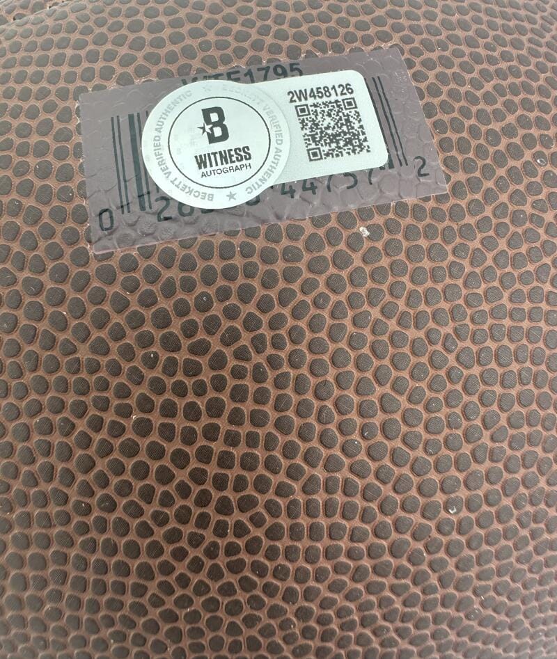 Dillon Gabriel Signed Nfl Football Oregon Ducks Autograph Oklahoma Bas K126 - Image 2