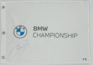 JASON DAY SIGNED BMW CHAMPIONSHIP GOLF PIN FLAG FEDEX PLAYOFFS AUTOGRAPH BAS J62