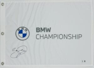 JASON DAY SIGNED BMW CHAMPIONSHIP GOLF PIN FLAG FEDEX PLAYOFFS AUTOGRAPH BAS K61