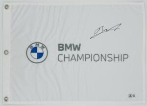 SUNG-JAE IM SIGNED BMW CHAMPIONSHIP GOLF PIN FLAG SUNGAE PGA AUTOGRAPH BAS K57