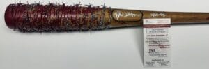 JEFFREY DEAN MORGAN SIGNED REAL LUCILLE BAT THE WALKING DEAD NEGAN JSA J81