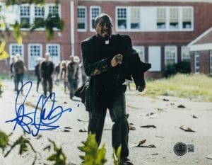 Seth Gilliam "Father Gabriel Starks" Signed 8X10 Photo The Walking Dead Bas J83