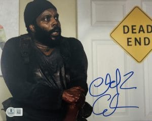 Chad Coleman "Tyreese" Signed 8X10 Photo Amc The Walking Dead Autograph Bas J82