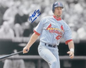 John Mabry Signed St. Louis Cardinals 11X14 Photo Natural Cycle Autograph Coa J1