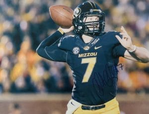 Maty Mauk Signed Missouri Tigers 11X14 Photo Mizzou Sec Autograph Coa J2