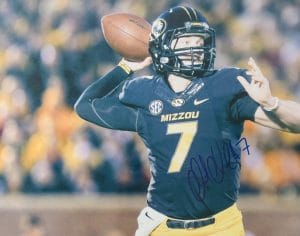 Maty Mauk Signed Missouri Tigers 11X14 Photo Mizzou Sec Autograph Coa J4
