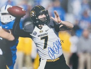 Maty Mauk Signed Missouri Tigers 11X14 Photo Mizzou Sec Autograph Coa J5