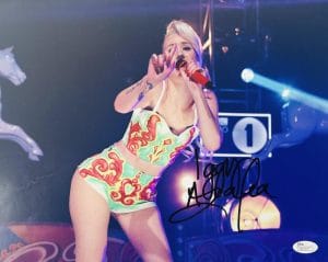 Iggy Azalea Signed 11X14 Photo Fancy Wicked Lips Jsa Authentication M01377