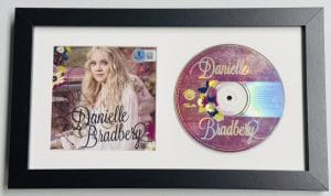 Danielle Bradbery Signed Framed Cd Autograph The Voice Beckett Bas Holo K72