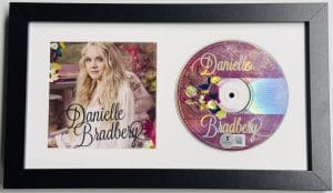 Danielle Bradbery Signed Framed Cd Autograph The Voice Beckett Bas Holo K71
