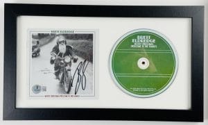 Brett Eldredge Signed Merry Christmas Welcome To The Family Framed Cd Bas K95