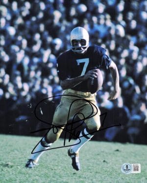 Joe Theismann Signed Notre Dame Irish 8X10 Photo Redskins Autograph Bas J76