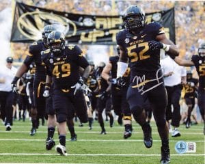 Michael Sam Signed Missouri Tigers 8X10 Photo Mizzou Autograph Bas J05
