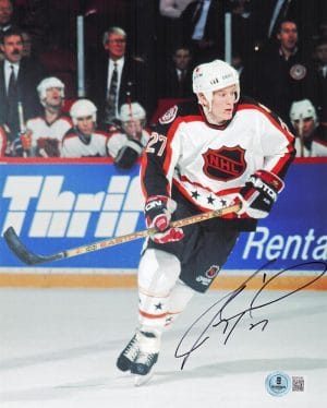 Jeremy Roenick Signed All Star Game 8X10 Photo Coyotes Blackhawks Flyers Bas J49