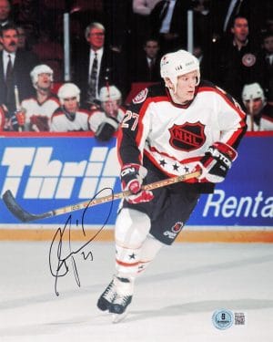 Jeremy Roenick Signed All Star Game 8X10 Photo Coyotes Blackhawks Flyers Bas J50