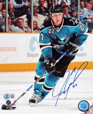Jeremy Roenick Signed San Jose Sharks 8X10 Photo Blackhawks Autograph Bas J57