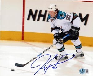Jeremy Roenick Signed San Jose Sharks 8X10 Photo Coyotes Autograph Bas J64