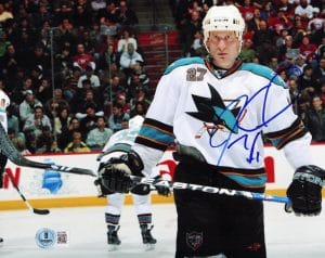 Jeremy Roenick Signed San Jose Sharks 8X10 Photo Coyotes Autograph Bas J66