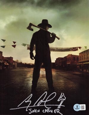 Alex Armbruster Signed 8X10 Thanksgiving Photo John Carver Horro Autograph Bas 6