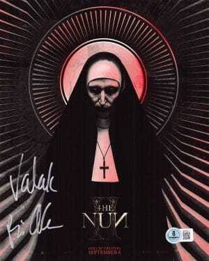 Bonnie Aarons Signed 8X10 Photo The Nun 2 Horror Autograph The Conjuring Bas 911