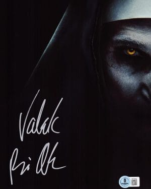 Bonnie Aarons Signed 8X10 Photo The Nun 2 Horror Autograph The Conjuring Bas 842