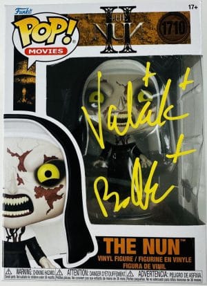 Bonnie Aarons Signed The Nun 2 Funko Pop 1710 Horror Autograph Conjuring Bas 777